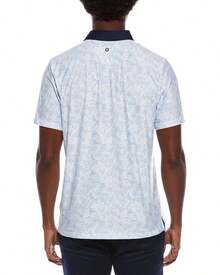 Ben Sherman Island Hopping Tech Jersey Golf Polo Shirt - Màu xanh lam - Xem 3