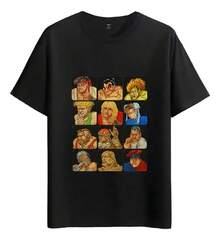 Tshirt Muscle Freaks  Estilo Personajes - Blanco - Ver 6