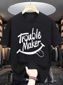 Nueva camiseta casual versátil y elegante de manga corta% algodón estampada - Camiseta de manga corta para hombre con cuello redondo Naughty Ghost, de tela cómoda y transpirable, adecuada para deportes, ropa casual moderna, para ir al trabajo, estar en casa, viajar y para conjuntos de. para personas con personalidades vivaces, sentido del humor y un pasión por crear diversión. - Estilo unisex. - Blanco - Ver 6