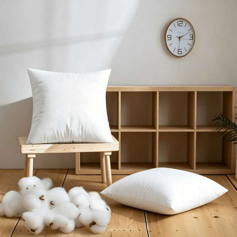 1/2 pièces Oreiller de soutien du cou multifonctionnel blanc doux, oreiller de massage pour dormir, détend la tête, le cou et la colonne vertébrale, convient pour le salon, la chambre, l'hôtel, la literie, la décoration de la maison, les affaires, les déplacements, l'utilisation quotidienne