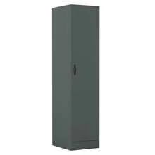 Home Discount Vida Designs Riano 1 Door Wardrobe Storage Organisation Bedroom Furniture Tall Lone Standing Cupboard Easy To Build MDF - Green - Green - View 11