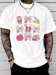 Men T-Shirts - White - View 6