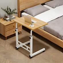 Modern Side Table, Metal Frame, Easy Assembly, Suitable For Living Room, Bedside, Balcony, Home Decor, Bedside Table With Wheels, Movable Sofa Side Table, Small Desk, Dining Service Cart, Easy To Install. - Multicolor - View 9