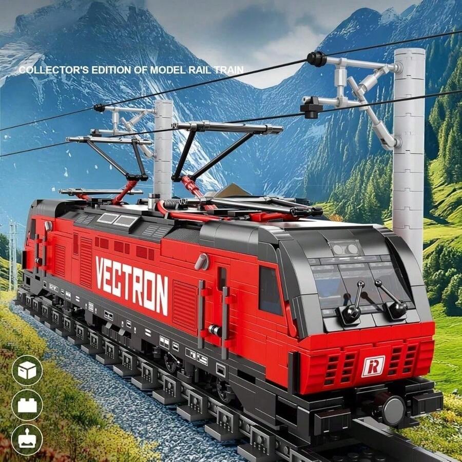 Train Model Assembly - A - View 1