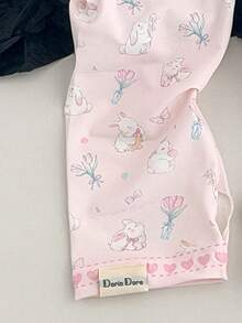 1 par de mangas protectoras de sol con rayas dulces para mujeres, mangas de hielo sueltas, delgadas y transpirables con protección UV para verano, para conducir y andar en bicicleta al aire libre, protectores de brazos - Ilustraciones y caricaturas - Ver 8
