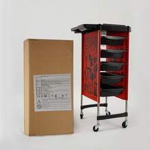 YUNRUX Hairdressing Trolley, Hairdressing Trolley With 5 Extendable Drawers, Hairdressing Trolley For Stylists - C - 查看 7