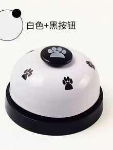1 Set Pet Intelligence Training Bell, Metal Sounding Call Button With Dog Paw Print Design, Cute Ins Style Paw Print, Clear And Pleasant Sound, Not Harsh, Essential For Dog Training, Potty Training, Communication And Meal Calling For Cats And Dogs - Multicolor - View 14
