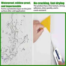 Wall Repair Paste Tool, Quick-Drying Wall Mending Agent For Cracks & Holes, Home Decor Repair Supply For Bathroom Decor & Home Renovation, Easy Application For Daily Home Fix - 1 Set/250g - View 5