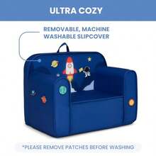 Delta Silla Infantil Cozee Mix and Match con Parches Intercambiables - Diseño: Espacio - Espacio - Ver 7