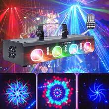 DJ 迪斯可派對燈,支援聲控與遙控、DMX512 控制,適用於酒吧、KTV、居家客廳、房間、室內派對、生日、婚禮及節日慶祝 - 查看 3