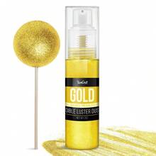 Edible Glitter Spray - 22g Edible Luster Dust Metallic Glitter For Drinks, Cake Decorating, Baking - Food Coloring Powder Shimmer For Cocktail, Icing, Candy - View 12