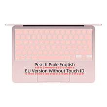 1pc Translucent Solid Color English Silicone Keyboard Protector EU Layout Compatible With MacBook Neo 13-Inch (A18) Pro 2026 Model A3404 256GB No Touch ID - Scratch-Resistant, Washable And Reusable - View 6