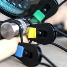 1pc Fishing Rod Wrap Strap, Hook & Loop Fishing Rod Strap, Fishing Rod Binding Storage Rope, Fishing Rod Tie For Casting Rod, Spinning Rod And Fly Rod - Multicolor - View 6