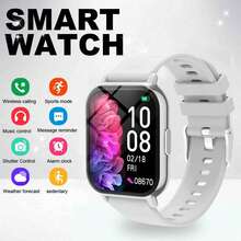 Smart Watch With HD Screen, Equipped With LED High-Definition Curved Color Display, Supports Multi-Language, Full Touch Screen, Music Player, Calling Function, Message Notification - Multicolor - View 14
