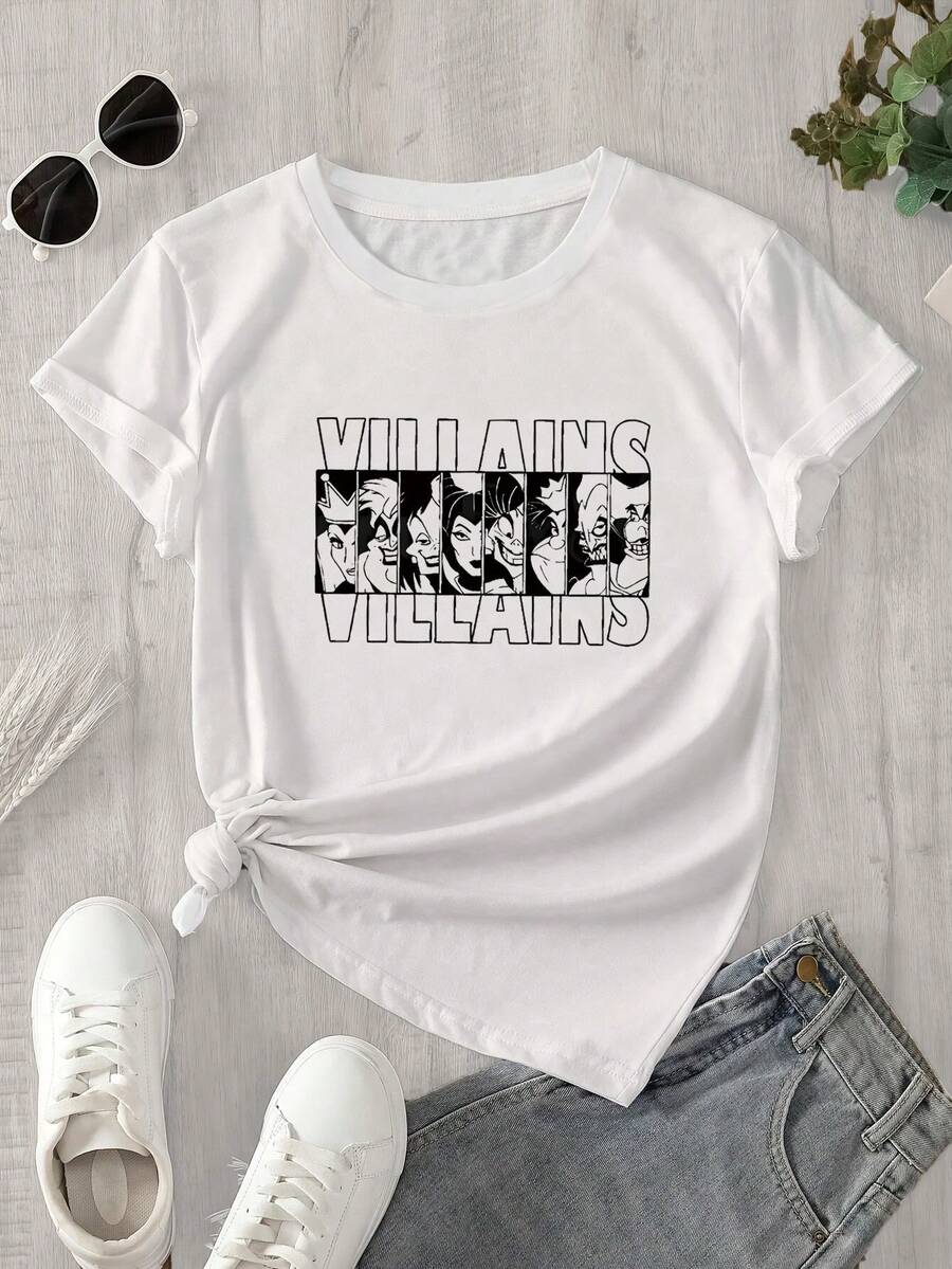 Halloween Graphic T-Shirt - White - View 1