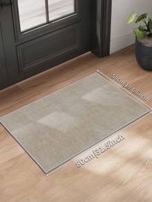 Alfombras de área de cachemira sintética para dormitorio, alfombras frescas para sala de estar, 1 pieza alfombra decorativa para el hogar, alfombra pasillera lavable, tapete decorativo para cocina, baño, comedor, esponjosa y sencilla, crea un ambiente único, de nicho y acogedor - Marrón Mocha - Ver 5