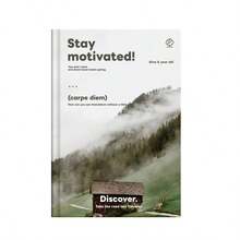 Creative Chinese Style Hardcover A5 Notebook, Distant Mountain Landscape Design, Suitable For School, Office And Study Supplies, Can Be Used As High-Quality Gift, Graduation Exchange Gift, Back To School Gift School Supplies - Rectangle - View 6