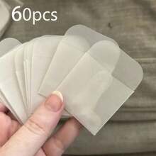 60/50/30/10 Translucent Mini Envelopes For Jewelry, Self-Sealing Paper Bags For Rings, Necklaces, Earrings, Seed Storage, And Coin Protection, Coin Storage | Clear Packaging | Self-Sealing Envelopes - Multicolor - View 13