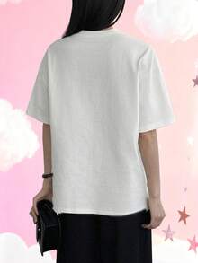 Women T-Shirts - White - View 2