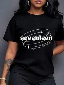Women T-Shirts - Black - View 2