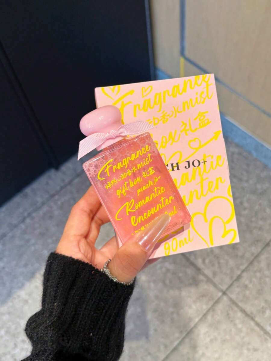 1pc 90ml Portable Fragrance Mist, Limited Edition Aromatherapy Room & Outdoor Air Freshener, Multi-Layer Happiness Boosting Mist Series, Long-Lasting Natural Fresh & Alluring Scent, Powerful Air Freshener For Clothes, Home & Car, Diffuser - Fragrance Gift Box - View 1
