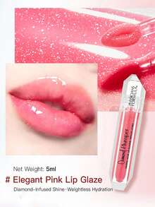 PHYSICIANS FORMULA Diamond Mirror Lip Gloss - Elegant Pink - 5ml - Morgan Pink Heart - View 2