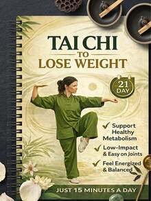 3 sesi latihan Tai Chi Kung Fu harian 10 menit, kursus 21 hari untuk pemula untuk meningkatkan kebugaran, energi, kesehatan sendi, fleksibilitas, kekuatan kaki, dan kelincahan. - MultiWarna - View 10