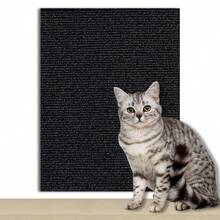 Almohadilla autoadhesiva para arañar gatos, tablero multifuncional y duradero para arañar gatos, alfombra interactiva para escalar gatos, decoración del hogar de poliéster resistente al desgaste, protector de pared y muebles antiarañazos, pegatina de protección contra arañazos para gatos para sofá, pared, etc. - 30*60 cm - Ver 7