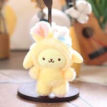 1 Pc Rabbit Children's Plush Toy Backpack Pendant Valentine's Day Gift Souvenir Keychain Small Pendant - Multicolor - View 10