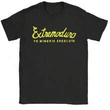 Unisex t-shirt för vuxna, Extremoduro Rock Concert, söt anime-t-shirt med rund hals, lämplig för alla årstider, fritidsaktiviteter utomhus, unisex, klassisk passform, mjuk och bekväm, lämplig för vardagliga sporter, samlart-shirt. Mjuk bomull, vardagskläder, lätt och luftigt tyg, söt, perfekt för semestern, damblusar, dam-t-shirts, sommarrock för kvinnor. - Neger 2 - Visa 1