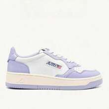 AU - Classic Grey And White Lace-Up Shoes Adorned With A Colorful Patchwork Design. Comfortable Skate Shoes, Designed For Couples, With A Contrasting Design In Bold Colors. - 紫色 - 查看 4