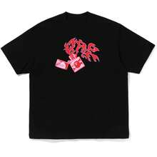 Summer Abstract Pattern Short Sleeve Tee Artistic Style Summer Outfit Women's Men's Summer Outfit Tops Short Pants - Black - View 1