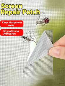 Easy-Apply Screen Repair Tape For Windows & Doors - 7.01cm X 5.0meter, Self-Adhesive Mesh Patch For Fixing Rips, Holes & Tears, Non-Waterproof - Window Screen Repair Subsidy - View 9