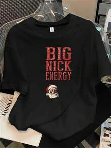 Halloween Graphic T-Shirt - Black - View 1