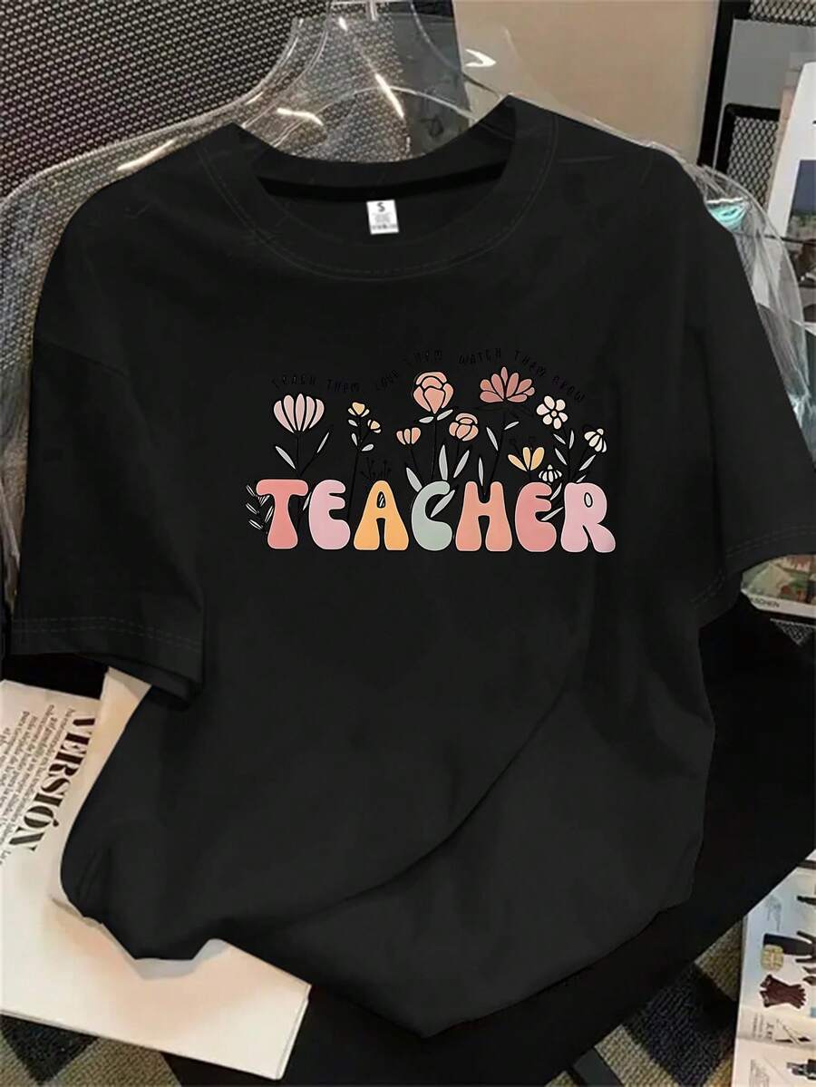 Halloween Graphic T-Shirt - Black - View 1
