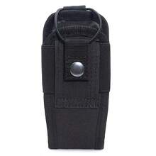 Outdoor Tactical Walkie Talkie Storage Pouch - Multifunctional Phone And Radio Holster, Tactical Waist Bag, Protective Case - Multicolor - View 7