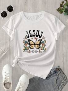 Halloween Graphic T-Shirt - White - View 1