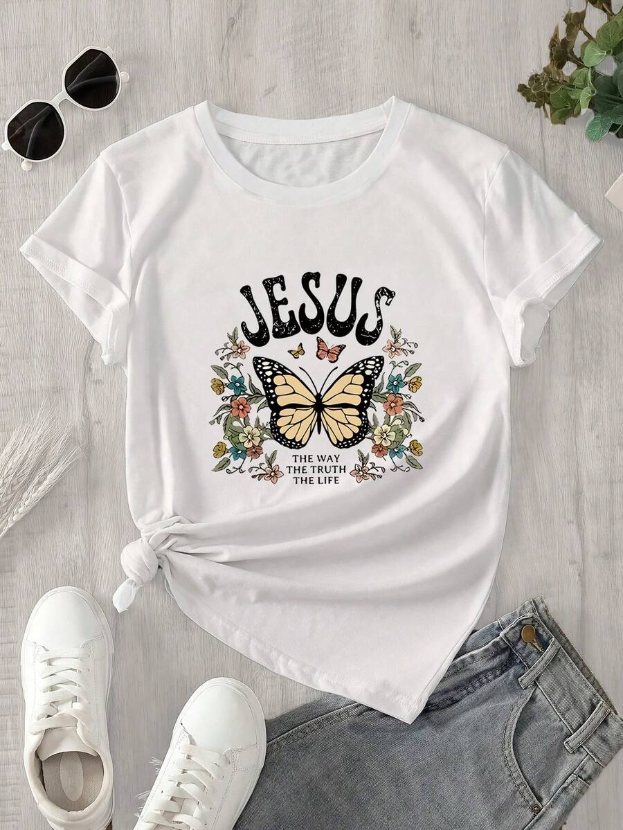 Halloween Graphic T-Shirt - White - View 1