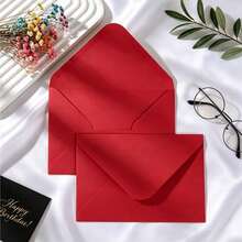 JUN LAI HOME Paquete de 50 sobres de papel kraft simples, sobres multifuncionales para cartas, invitaciones, tarjetas de felicitación, invitaciones de boda, regalos de dinero, almacenamiento de archivos y documentos - B-Caqui - Ver 7