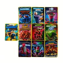 150pcs 3.5G Mylar Gift Bags - Self-Sealing Airtight Resealable Waterproof & Odorless, Reusable Party Favor Bags With 15 Color Variety & Cartoon Patterns (Unicorns, Mermaids, Superheroes) For Birthdays, Weddings, Showers, Crafts - Bulk Packaging For Gifts, Treats, Party Supplies, Treat Storage, Mylar Bag, Gift Bag For Return Gift, Birthday Gift Bag, Mylar Bag Exotic With Boxes, Exotic Mylar Bag With Boxes, Gift Bag Bulk, Exotic With Boxes, Za Bag With Boxes, Za Pack - 150pcs Random - View 4