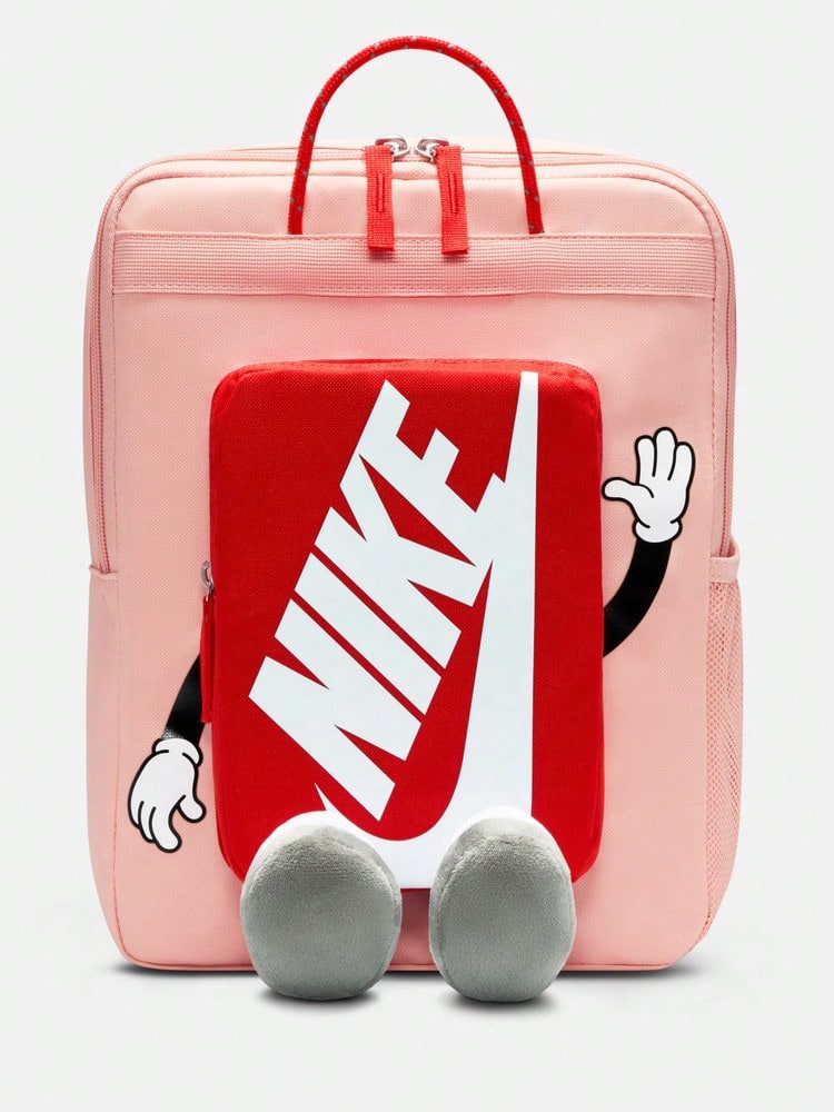 Nike 2024 Children's School Backpack And Pencil Case Waterproof Multifunctional Large Capacity Specifications: 245mm*152mm*406mm Storage School Bag Black JD2433038PS-001 - Baby Pink - View 1