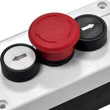 Push Button Station Up/Down Arrows + Stop Button, Hoist, Roller Shutter Door - Star - View 6