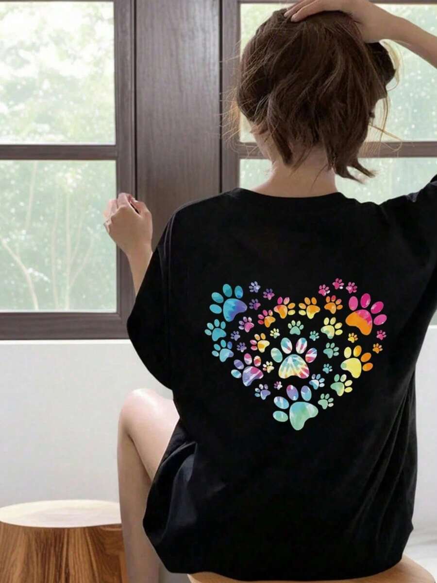 Women T-Shirts - Black - View 1