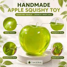 1PC Stress Balls Fidget Toys, Green Apple Squeeze Toys Slow Rising, Stress Balls For Adults, Christmas, Party Favors, Stocking Stuffers - 派對玩具 - 查看 3