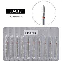 DeDryDS 10pcs Nail Drill Bit Set, Aluminum Foil Packaging, Detachable Diamond Drill Bits, Suitable For Nail Preparation, Manicure, Pedicure And Other Professional Nail Tools - Multicolor - View 15