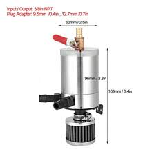 Depósito De Suministro Gasolina Del Motor 300ml Kit Filtro con Accesorios de 2 Puertos - A - Ver 10