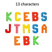 1 Set de Letras de Bloque Pequeñas Personalizadas y Coloridas - Letras de Pastel 3D Personalizadas - Letras de Pastel Estilo Bloque Personalizadas, Altura 4cm/8cm, Grosor 8mm, Seleccionable de 3 a 15 Caracteres. Estas Letras 3D Personalizadas se Presentan en un Estilo de Bloque. Las Letras Coloridas son una Excelente Opción para Mostrar Nombres - Beis - Ver 14