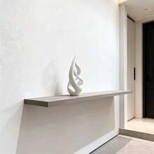 Modern Abstract 3D Printed Sculpture – Black And White Fluid Curve Art Statue, Minimalist Home Decor, Suitable For Living Room, Bedroom, Office, Unique Gift Choice - 1PC - View 4