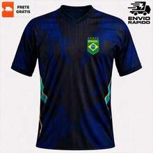 LAUNCH OF THE BRAZILIAN NATIONAL TEAM SOCCER CUP BLUE AND BLACK SHIRT - 1. Brazil Blue And/or Black - View 4