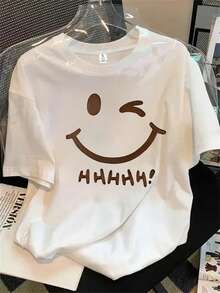 Halloween Graphic T-Shirt - White - View 1